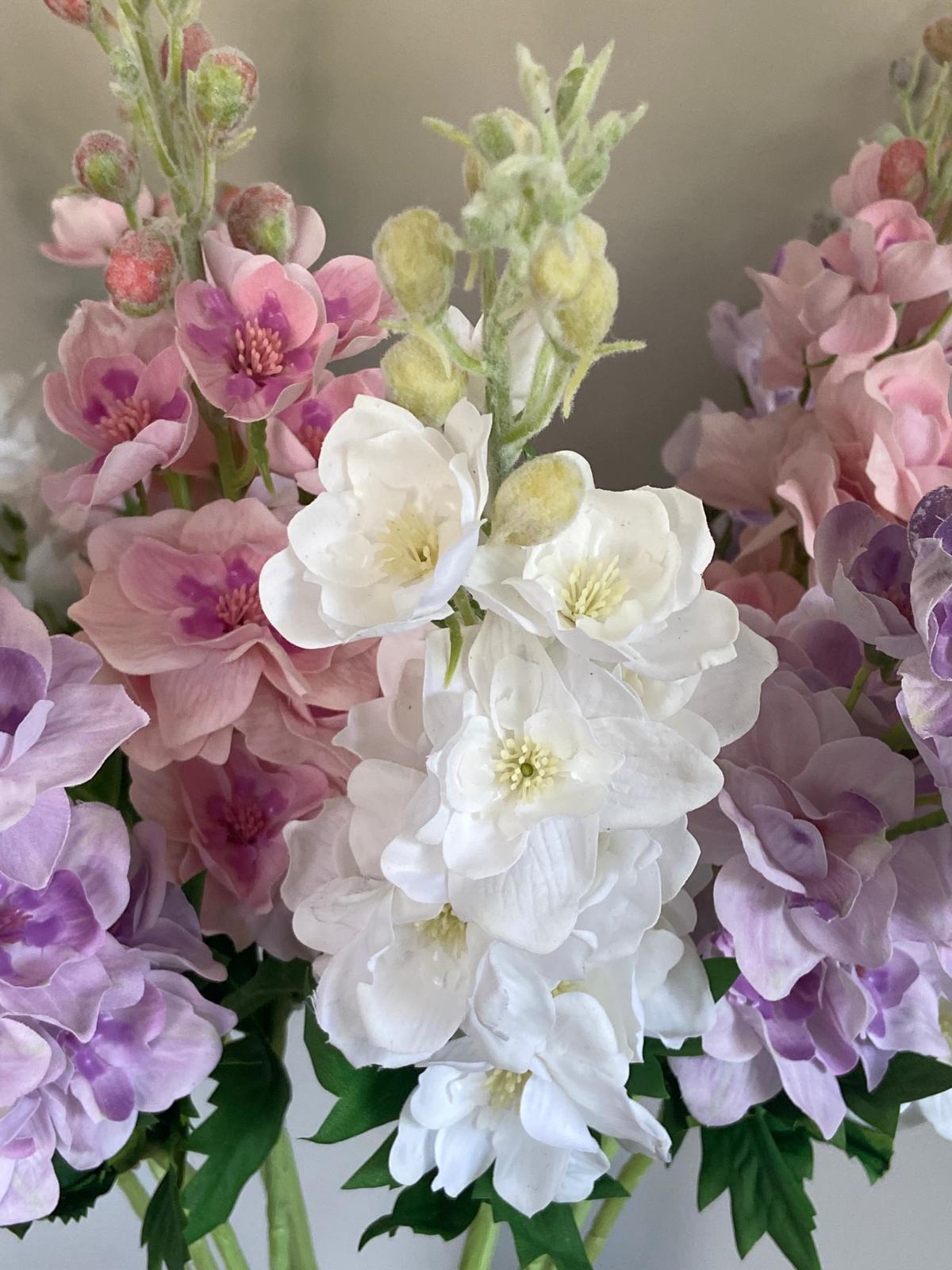 Zijden Ridderspoor 80 cm